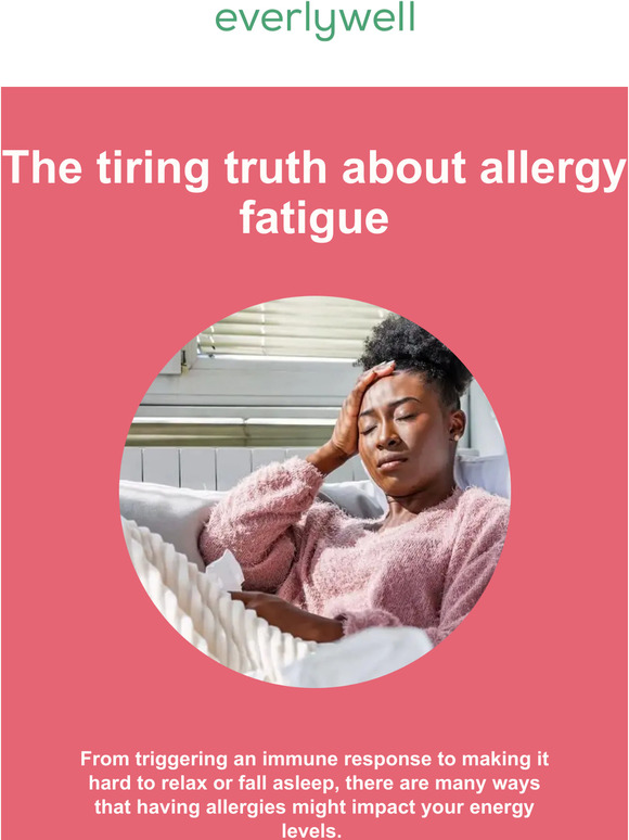 EverlyWell Top tips for managing your allergy fatigue Milled