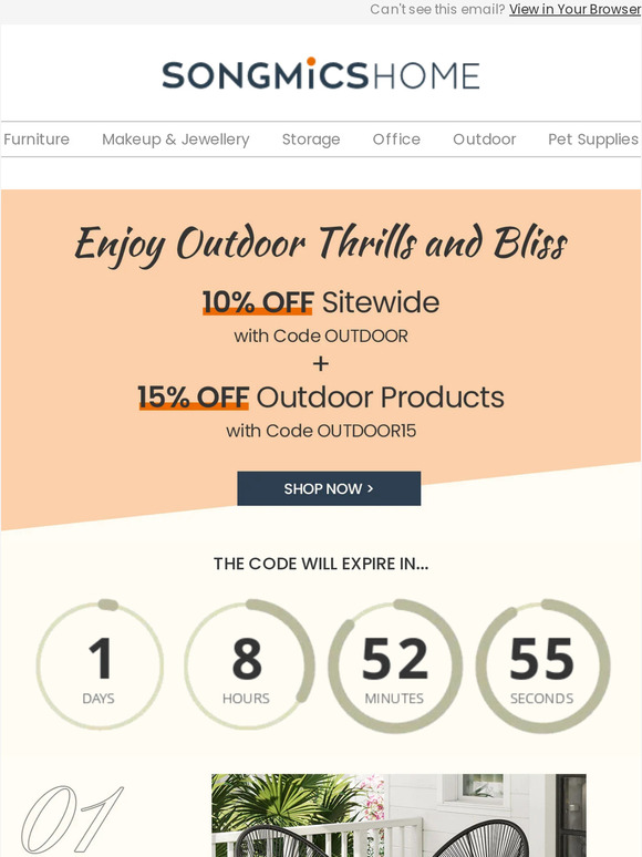 Last chance to get up to 15% off...