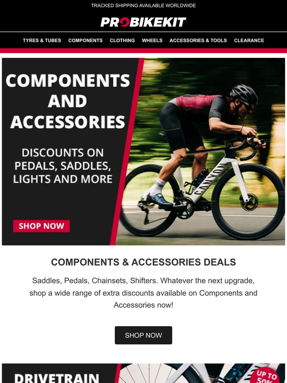 Components & Accessories Savings
