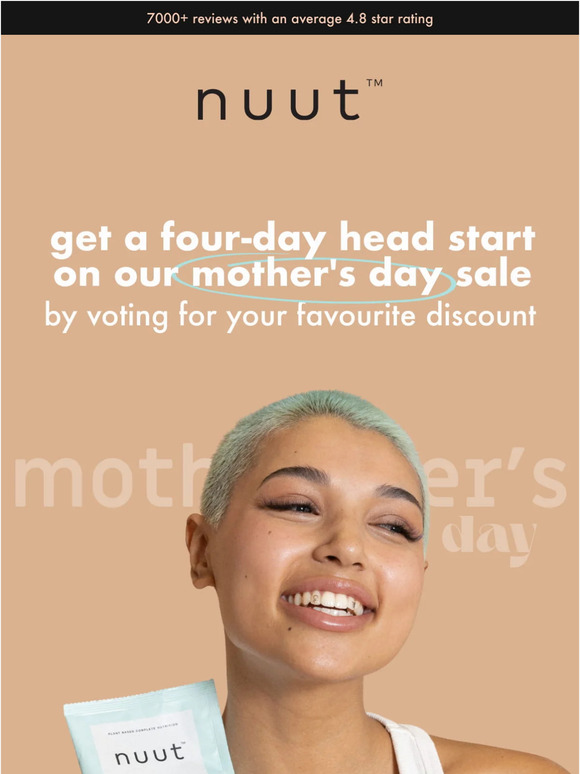 which mother's day discount do you want? 👀🙌