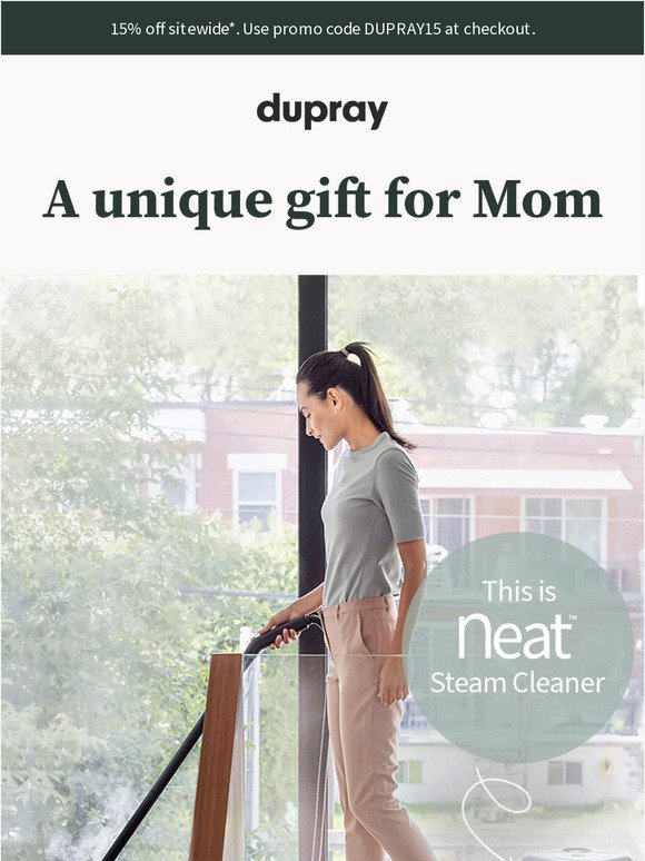 Get 15% off a Mother's Day gift she'll love!