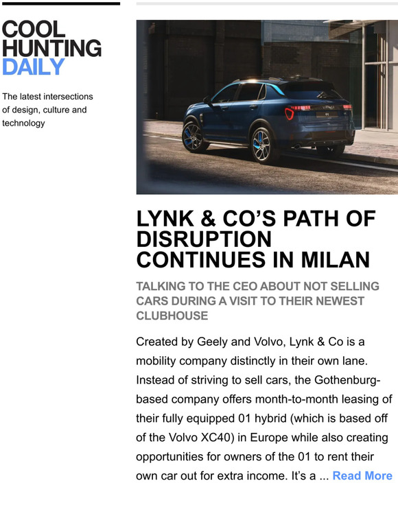 "If your business model is selling a product that is used for 5% [of the time], it's just not sustainable," says Lynk & Co’s CEO, Alain Visser