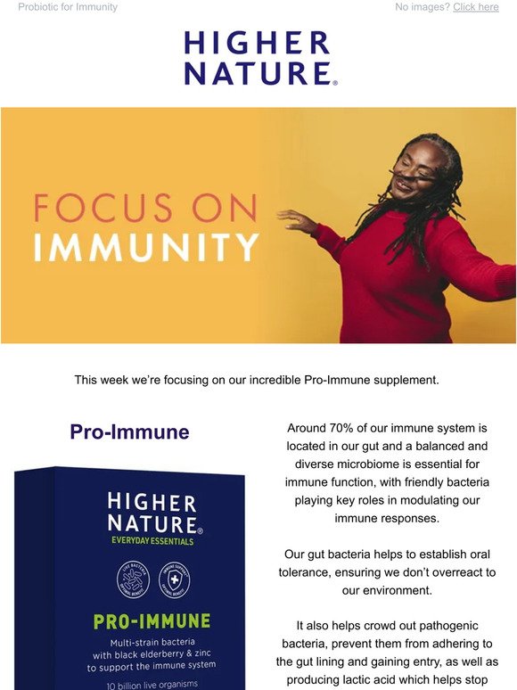 Let's Talk About Immunity