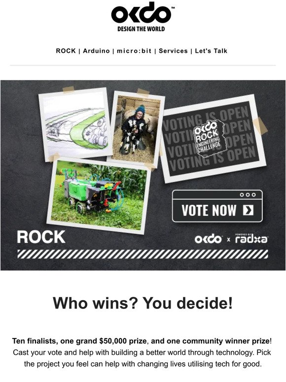 VOTE: Who wins the ROCK Engineering Challenge?