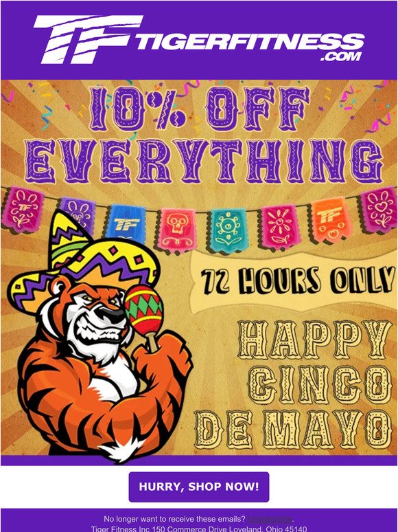 10% OFF Everything 💃 Our Cinco De Mayo Sale Is Going On Now!