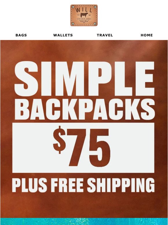 Simple Backpack 50% Off 😍😍😍 LIMITED QUANTITY