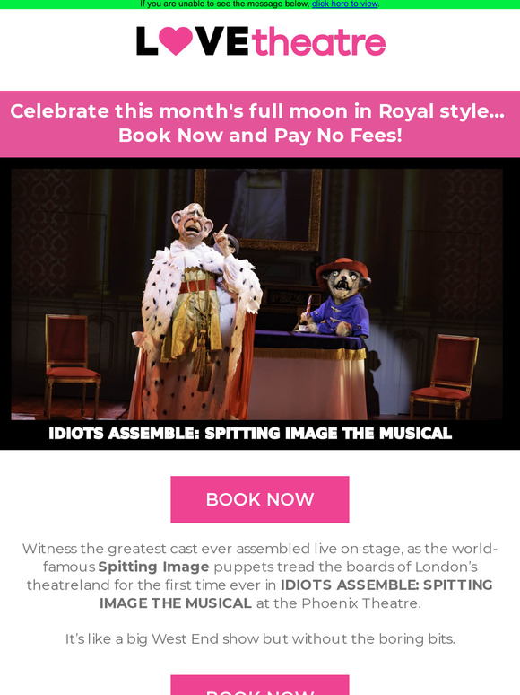 See King Charles III live on stage