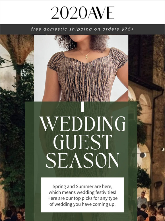 It's here: our summer wedding guest lookbook!