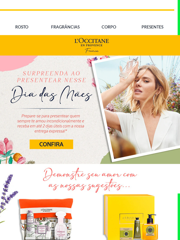Presente Dia Das Mães L'Occitane en Provence