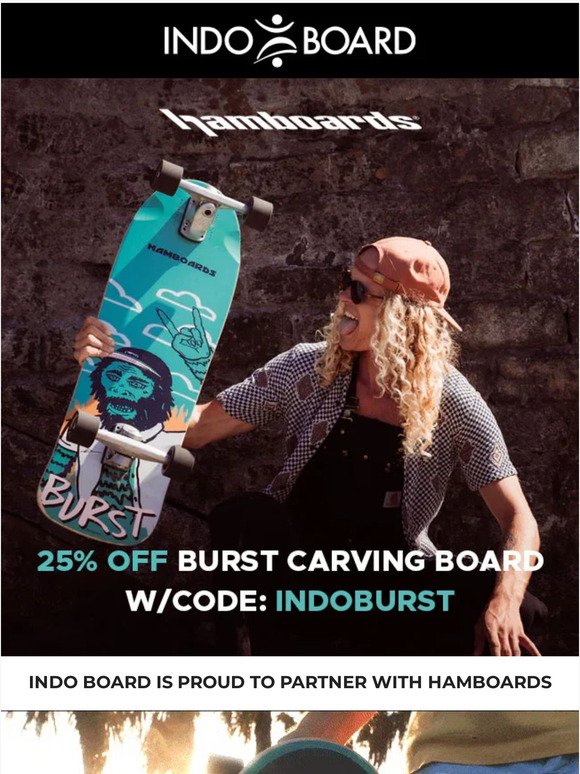 INDO BOARD x Hamboards Exclusive Collab🔥
