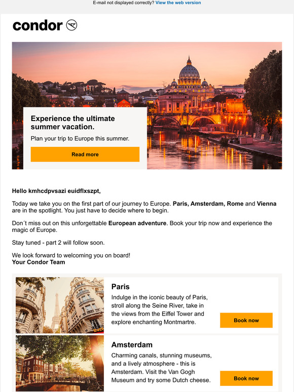 Best Summer Destinations in Europe - Part 1.