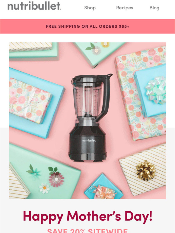 NutriBullet: Shop the nutribullet® Mother's Day sale🤩🎁