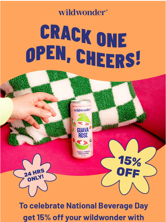 Score 15% off for 24 hours only starting NOW!