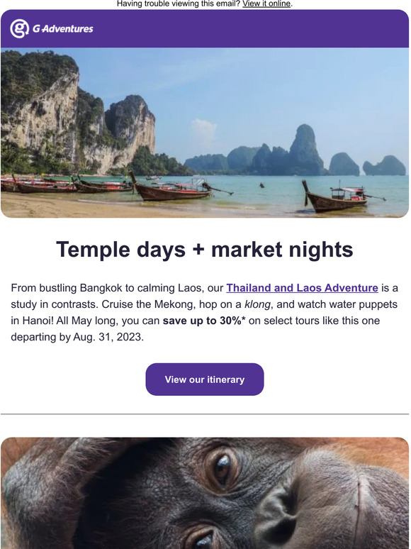 Mekong memories + Borneo beyond orangutans
