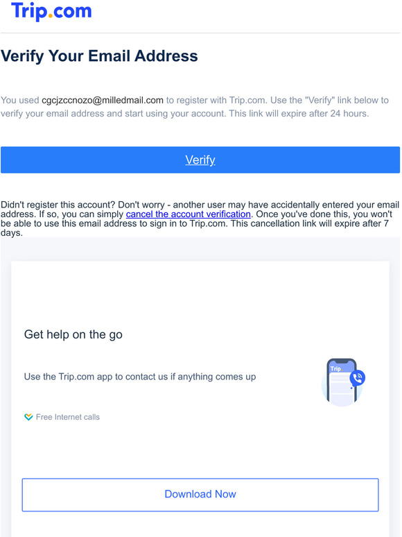 Verify Email