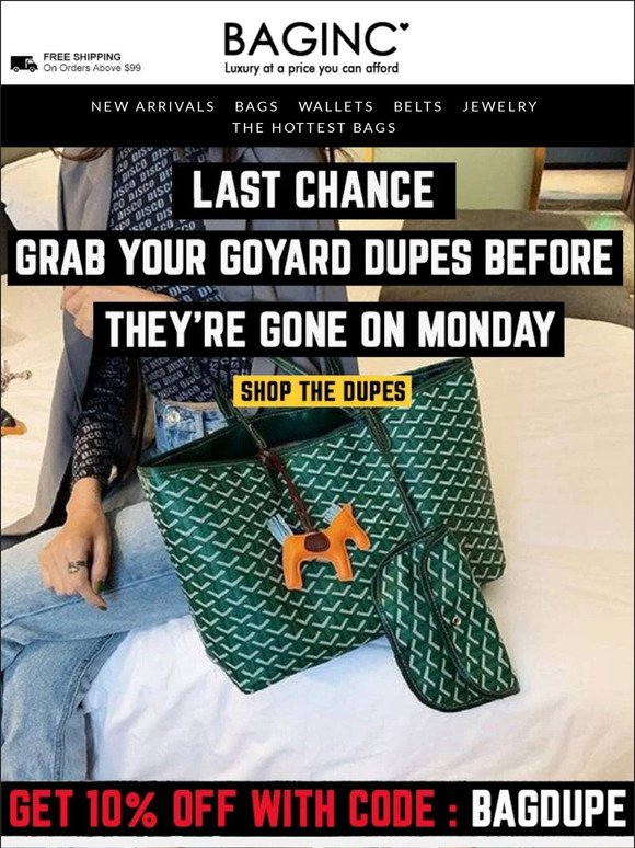 Amazing Goyard Hobo Bag Dupes at Unbelievable Prices