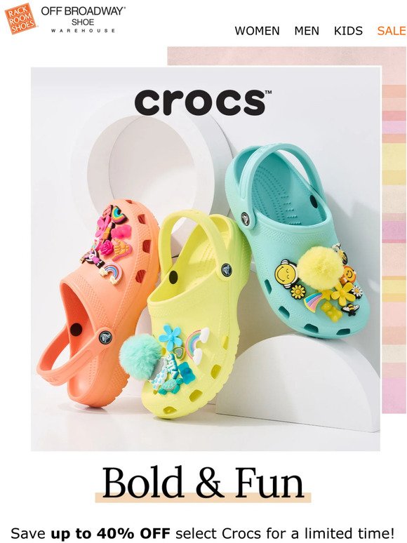 Not a drill! Select Crocs are on sale 😲