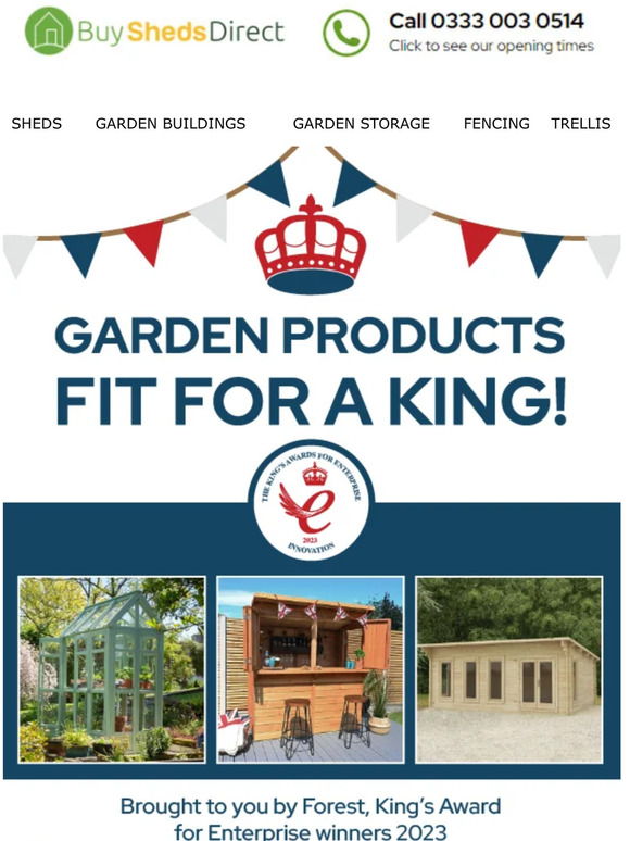 Shop our Forest Garden Range, King's Award for Enterprise winners 2023