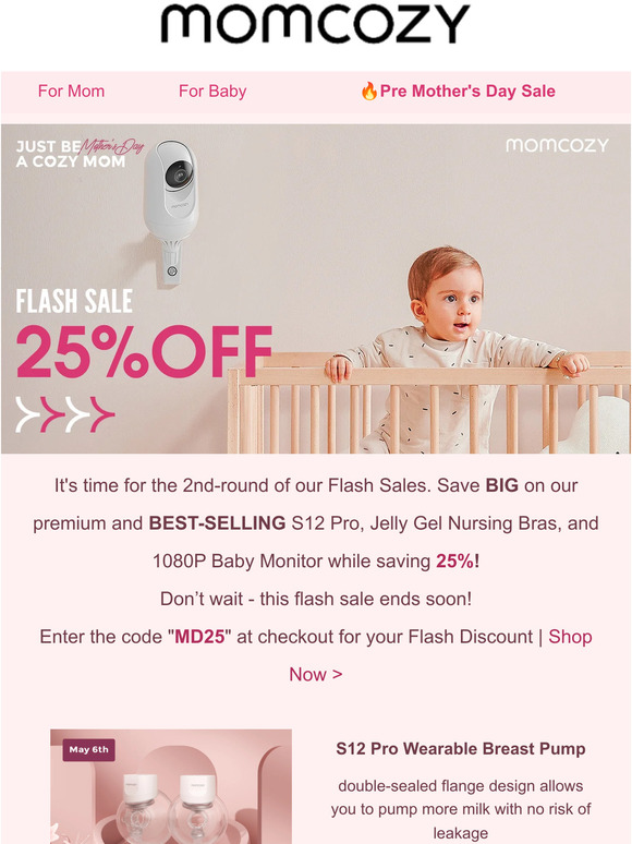 Get Cozy with Momcozy's Maternity Bra Sale: Extended  Prime Day  Discounts Up to 50% Off