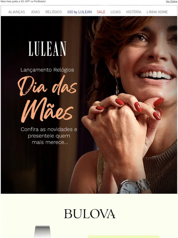 Lançamentos de Relógios para as mamães: escolha o presente! ﻿💓