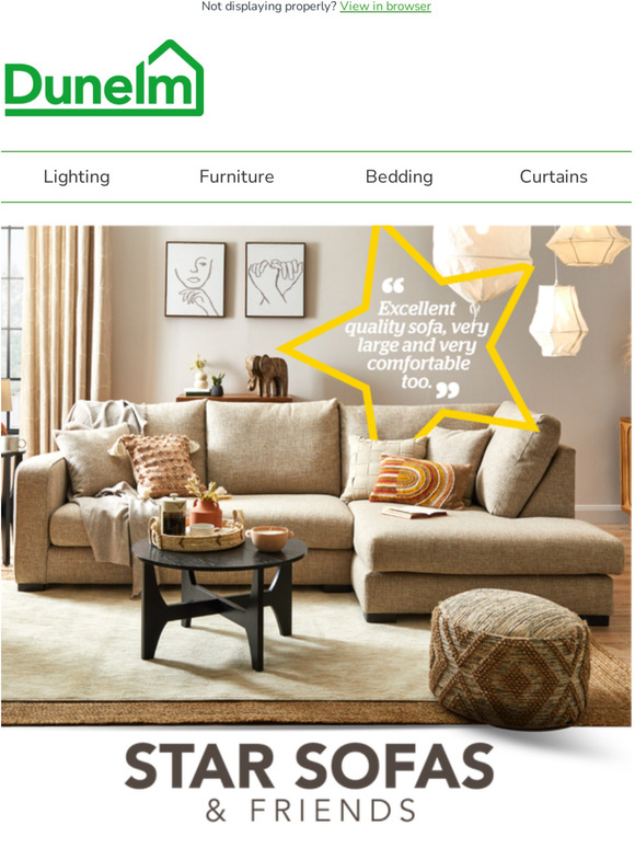 Dunelm Psst, furniture savings inside 🤫 Milled
