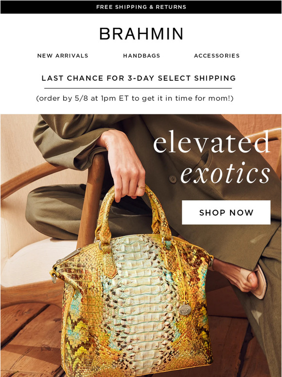 Brahmin handbags + FREE SHIPPING