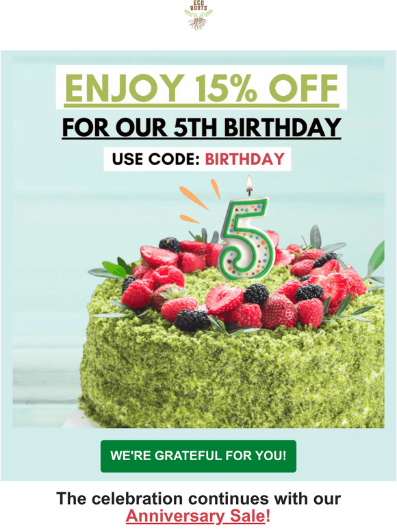 Anniversary SALE is still going!