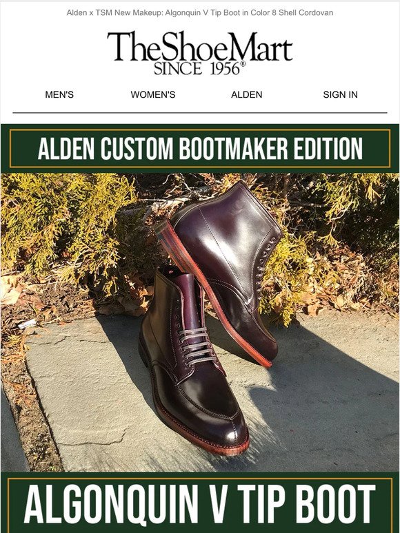 Back In Stock: TSM Algonquin V Tip Boot In Color 8!