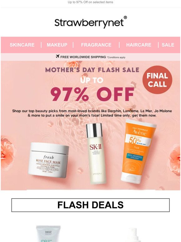 LAST CALL⚡️ Shop Mother's Day Flash Sale