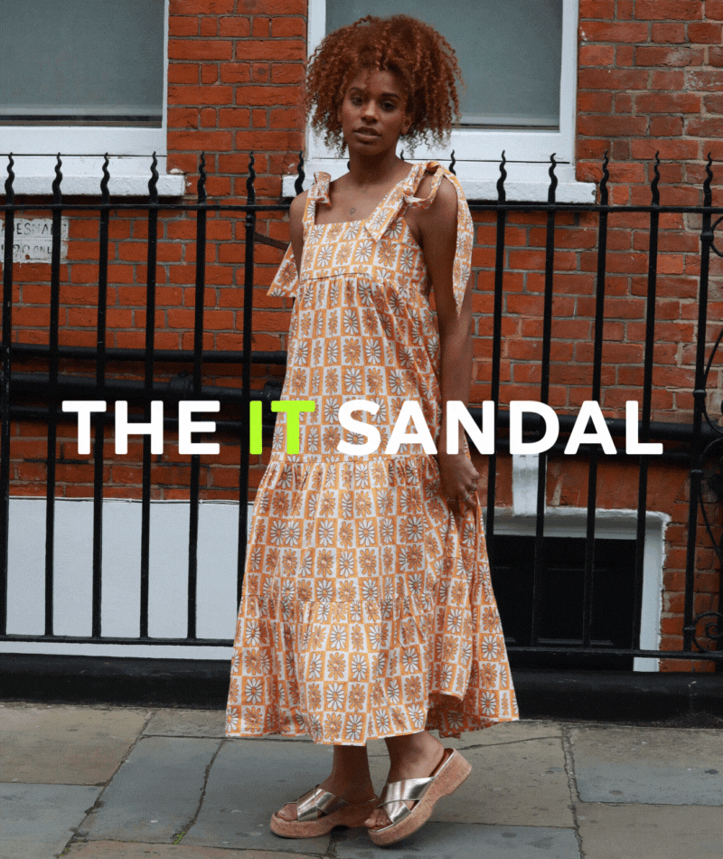 Linzi Shoes The IT Sandal Milled