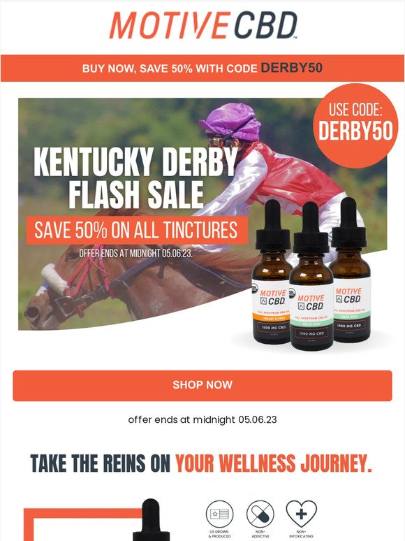 Ride To Relaxation With Our CBD Tincture Sale