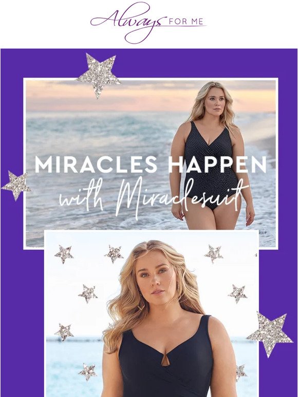 Miracles Happen In Miraclesuit Swimwear ✨