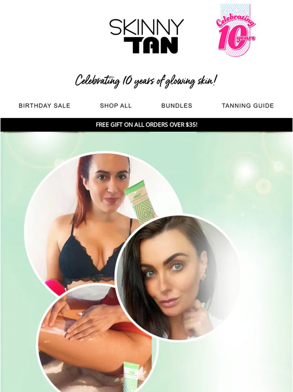 Get a Flawless, Gradual Tan!✨