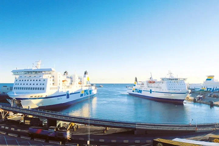 Tysklandsfärja för 4 pers inkl. hytt och bil med TT-Line