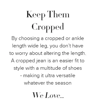 Trilogy The Winning Formula For Wearing Wider Leg Jeans Milled Trilogy The Winning Formula For Wearing Wider Leg Jeans Milled