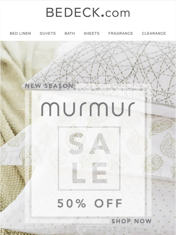 Murmur New Season 50% Off!
