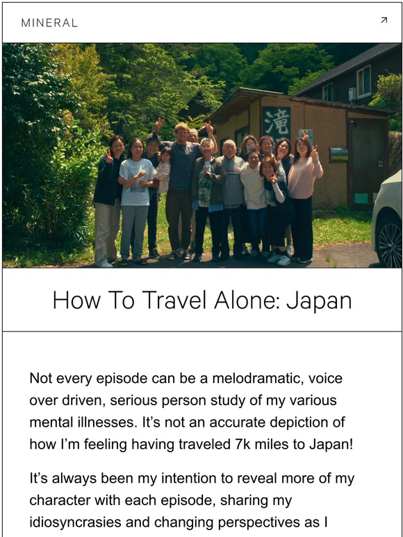 How to travel alone: Japan