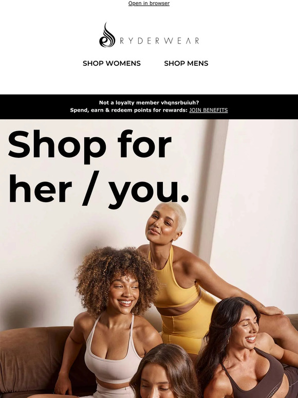Shop for her (or yourself!) 🤷‍♀️