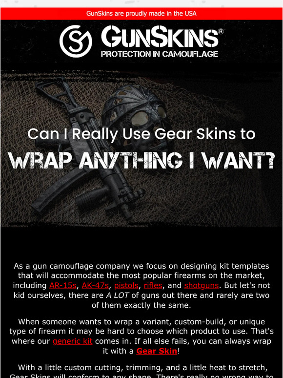 Can I Really Wrap Anything I Want?
