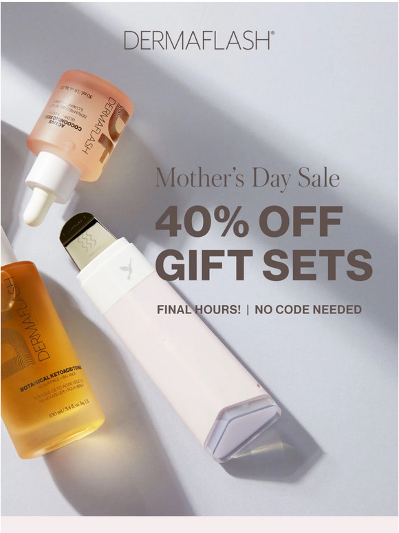 FINAL HOURS for 40% OFF Gift Sets! ⏱️