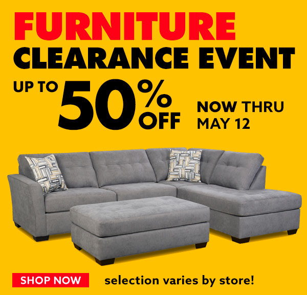 Huge furniture clearance sale gives customers plenty to cheer