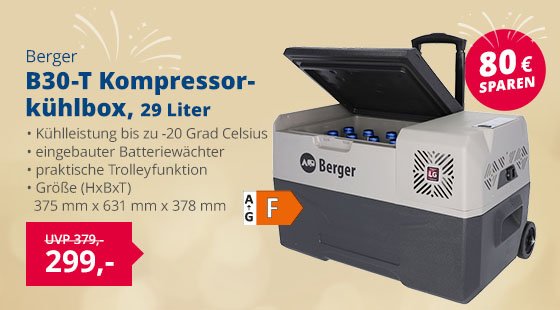 Berger B30-T Kompressorkühlbox 29 Liter