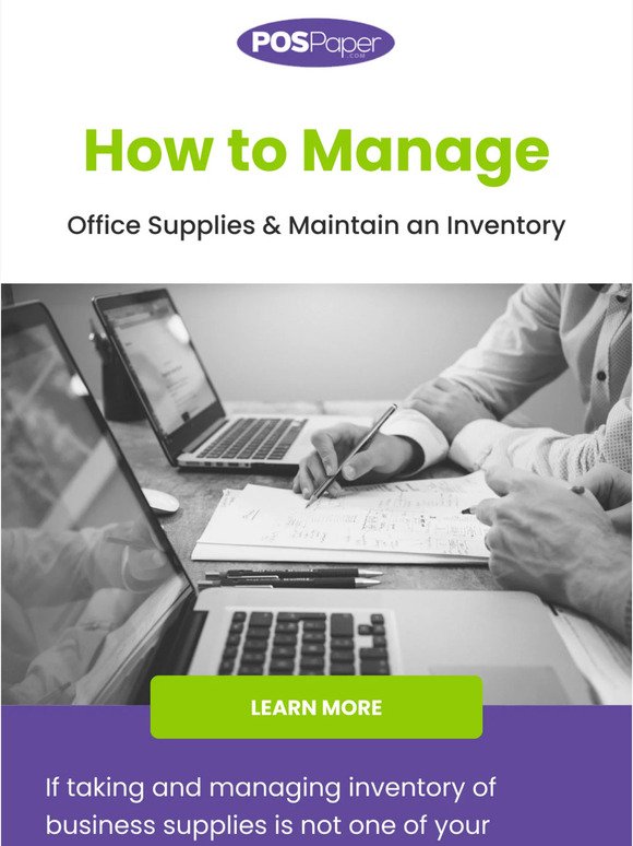Manage your inventory like a pro