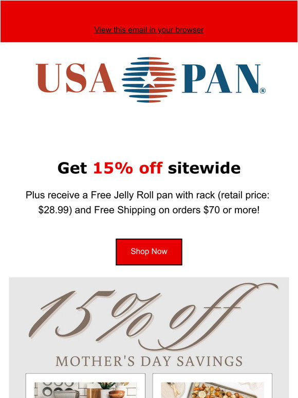 Usa Pan Roll Pan, Jelly