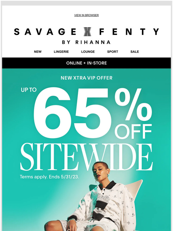 Savage x Fenty Introducing Xssential Terry 🖤 Milled