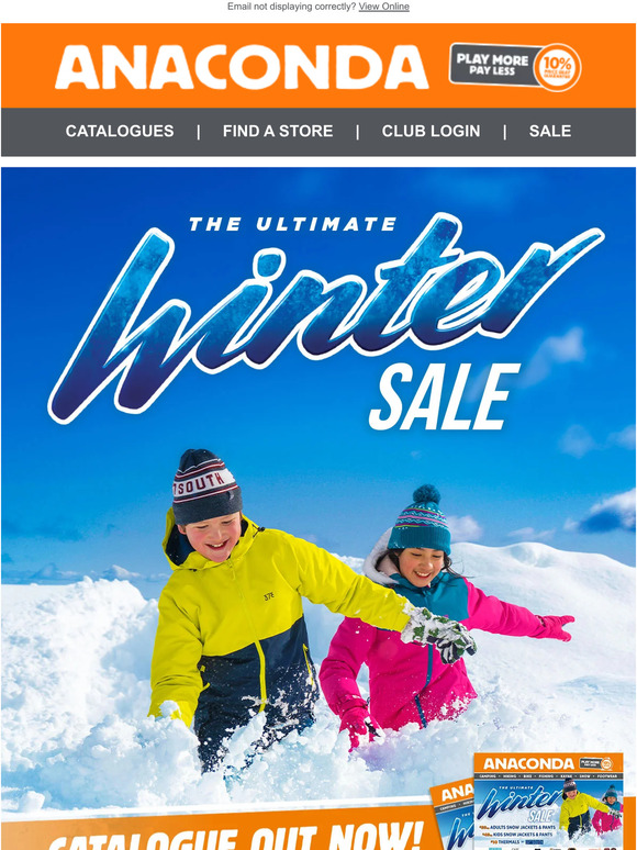 ULTIMATE WINTER SALE | ON NOW!