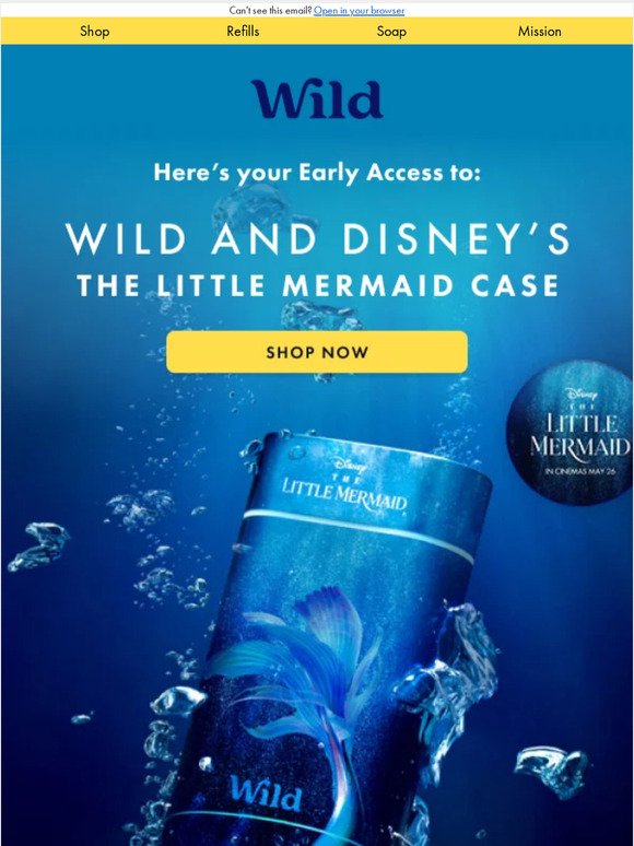 EARLY ACCESS to Disney's The Little Mermaid case and Ocean Mist scent is here!