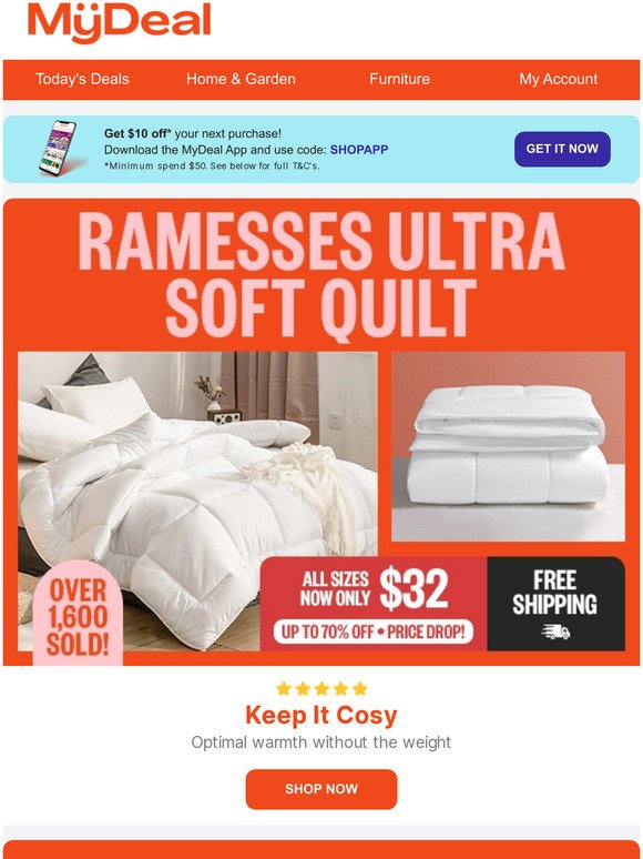🤩Up to 70% Off! 400GSM Ultra Soft Quilt
