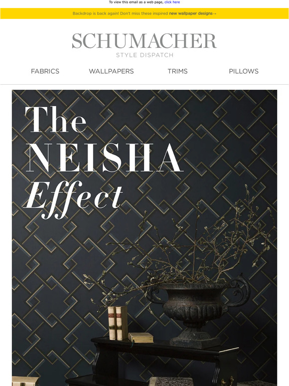 Wallcoverings for the true sophisticate.