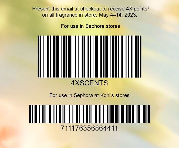 Buy 1 Sephora Collection Item Get 4X Points on your Entire Purchase